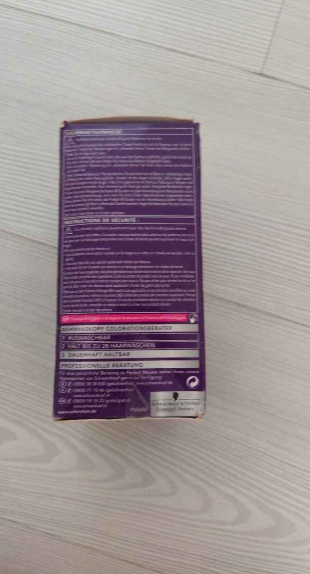 Schwarzkopf Perfect Mousse Kalıcı Saç Boyası 600 - Görsel 2