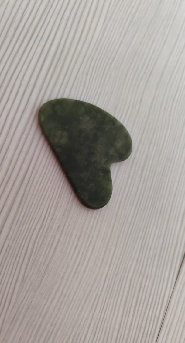Yeşim Taşı Gua Sha Masaj Taşı - Görsel 2
