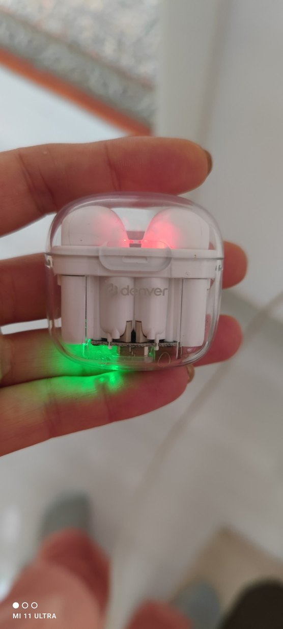 Denver TWS-In-Ear Kulaklık Beyaz - Görsel 4