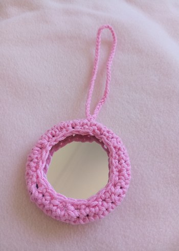 Pembe Aynalı Anahtarlık - Görsel 4