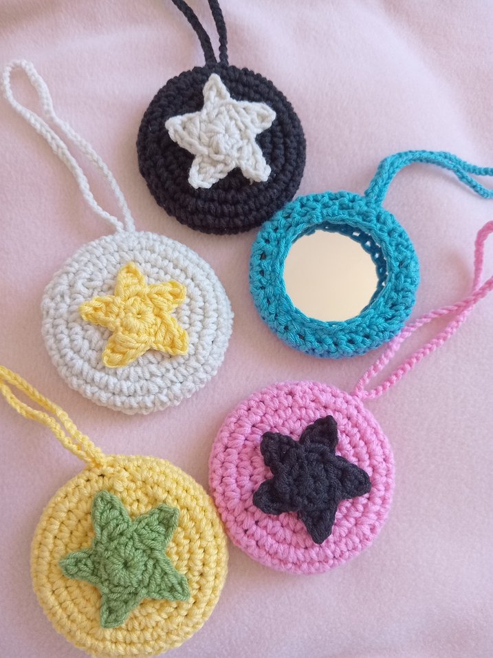 Pembe Aynalı Anahtarlık - Görsel 3