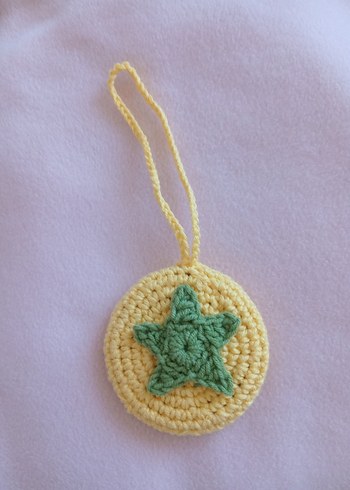 Sarı Aynalı Anahtarlık - Görsel 2