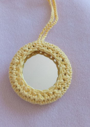 Sarı Aynalı Anahtarlık - Görsel 3