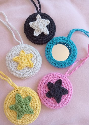 Sarı Aynalı Anahtarlık - Görsel 4