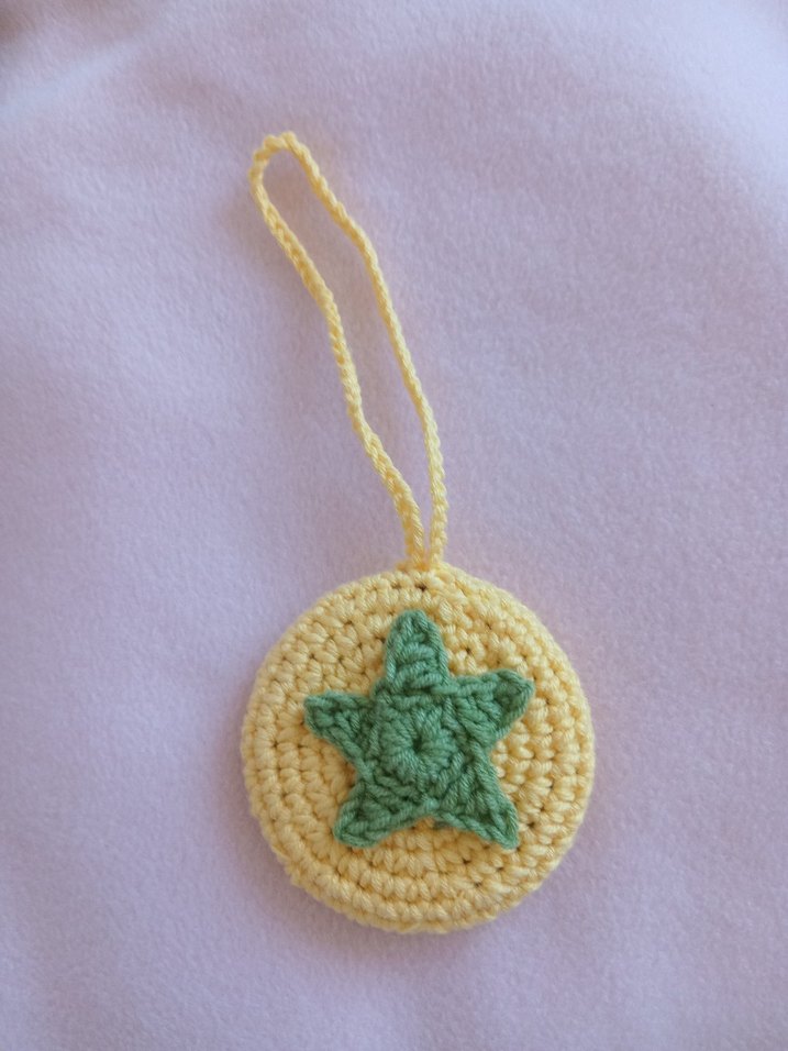 Sarı Aynalı Anahtarlık - Görsel 2