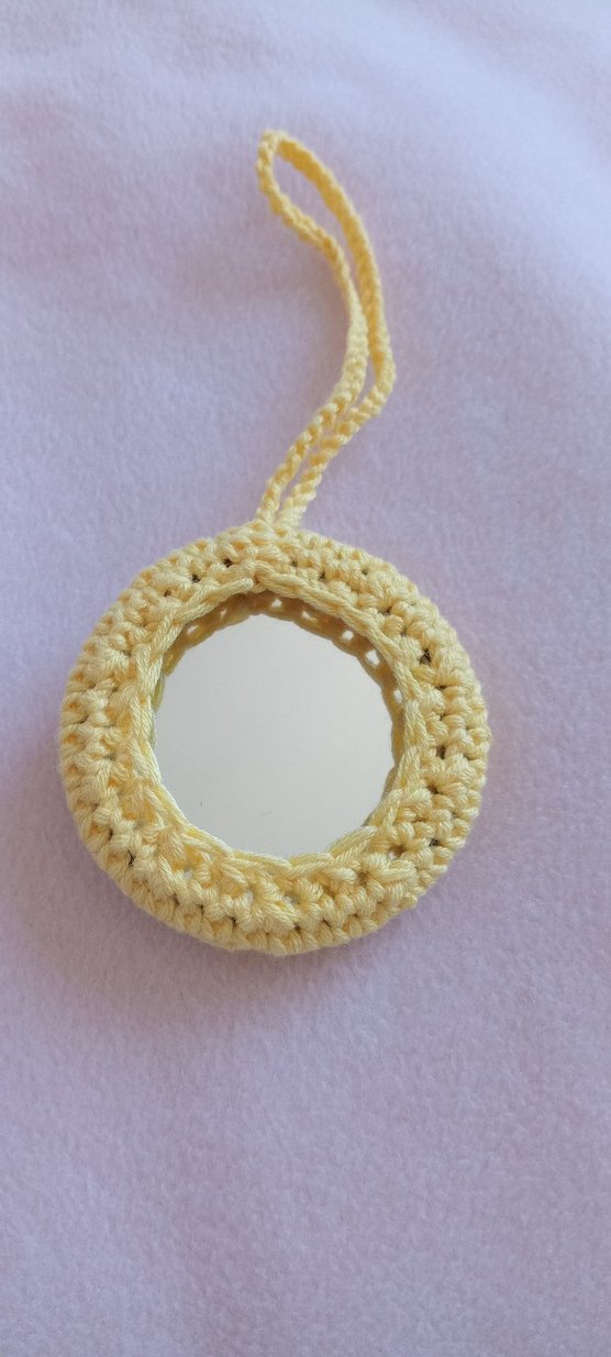 Sarı Aynalı Anahtarlık - Görsel 3