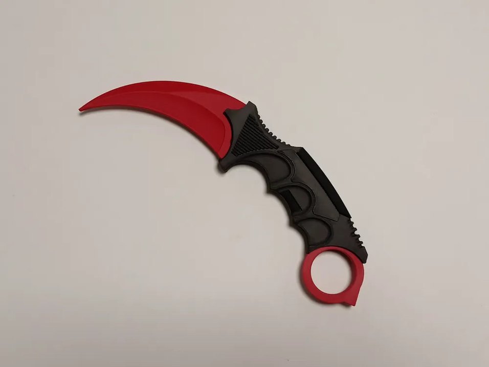 CSGO  Karambit Bıçağı İsteğe göre renk değiştirilir - Görsel 2