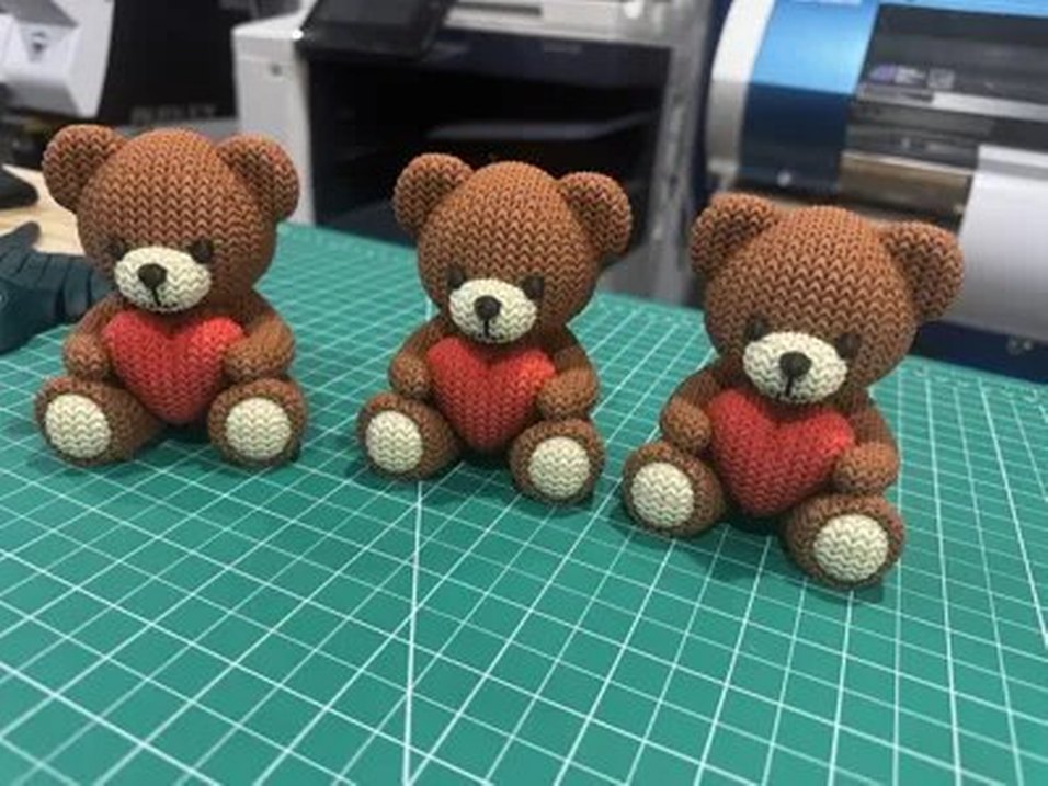 Kahverengi Ayıcık figür Oyuncak 3d - Görsel 3