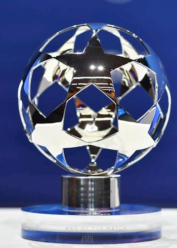 Gri Yıldız Desenli Dekoratif Figür Champions League Mvp - Görsel 2