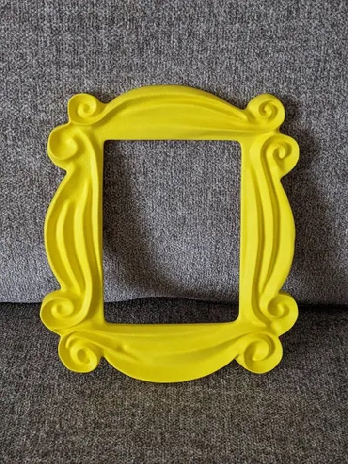 Friends Sarı Dekoratif Kapı Çerçevesi - Görsel 2