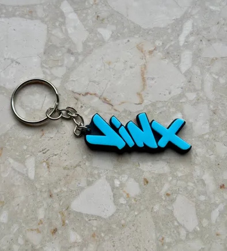 League of Legends Lol Arcane anahtarlık 4 lü renk değişir - Görsel 2