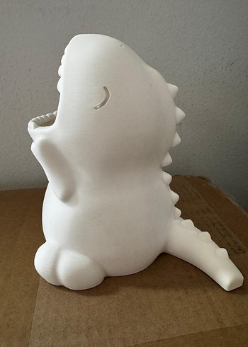 Yeşil Renkli Dinozor Figür Kalemlik renk isterseniz değişir - Görsel 3