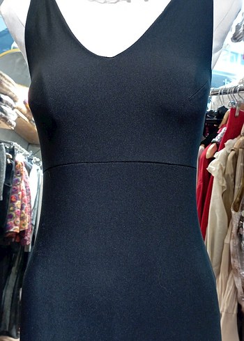 LiSMiNA Siyah Spor Kadın Tayt Tulum - Görsel 9