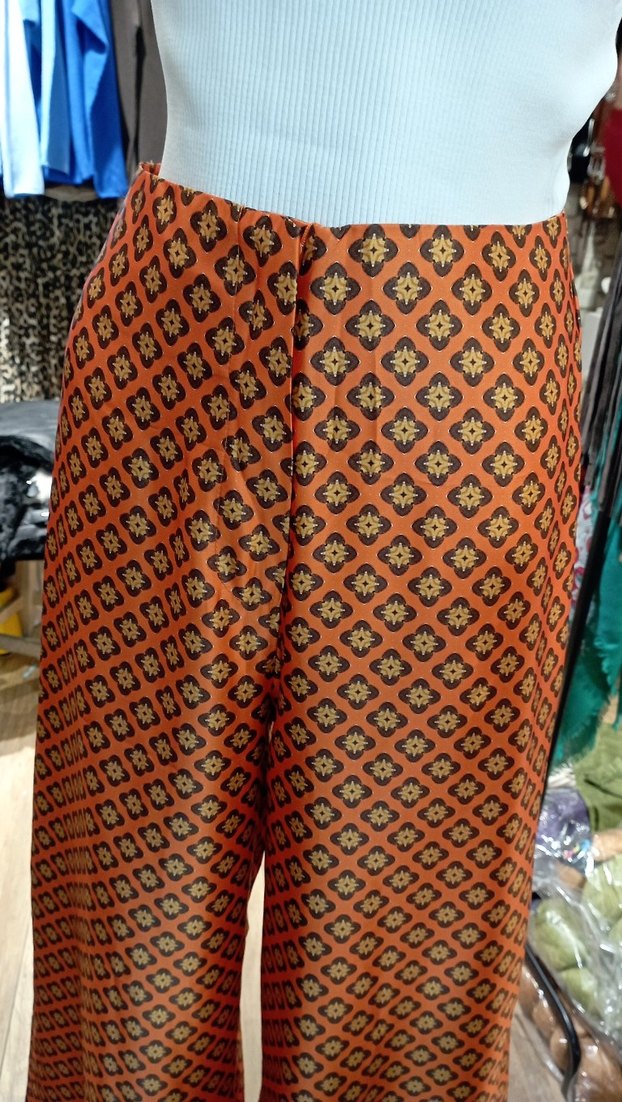 Bohem Salaş Uzun Kahverengi Pantolon - Görsel 5