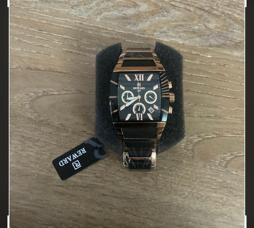 Reward VIP Altın Renkli Erkek Saat - Görsel 2