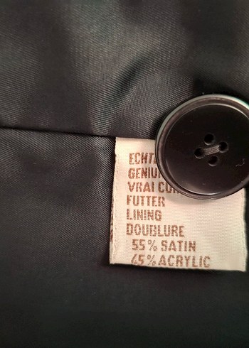 Erkek Siyah Deri kısa Ceket - Görsel 5