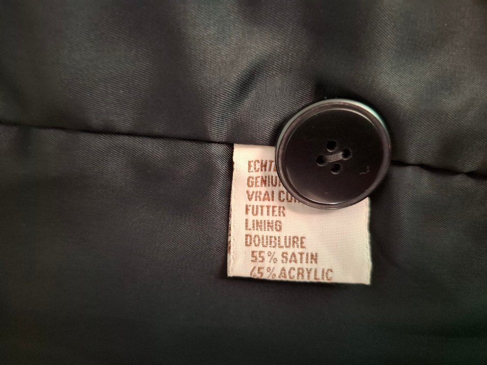 Erkek Siyah Deri kısa Ceket - Görsel 5