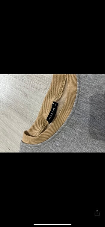 xs Beden camel Renk Trendyol sweatshirt