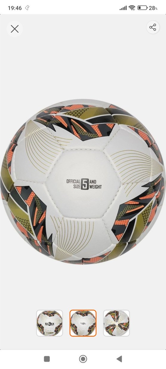 orjinal selex Pro Gold Renkli Futbol Topu 5 numara - Görsel 2