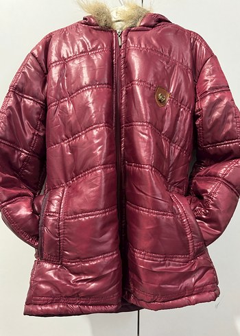 Kapşonlu çocuk montu - Görsel 4