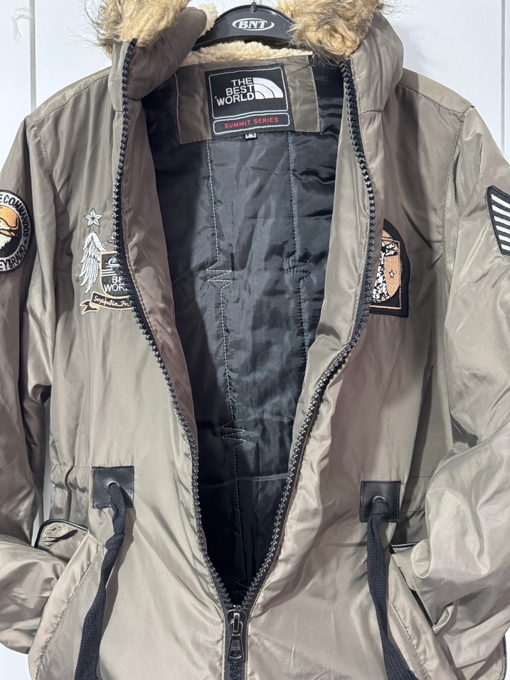 Unisex kapşonlu mont - Görsel 2