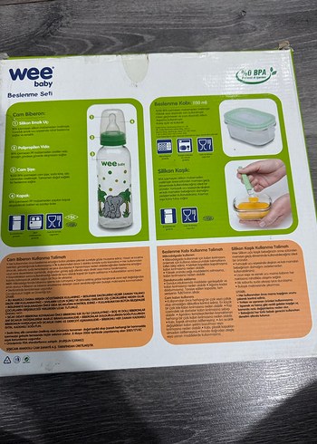 Wee Baby Bebek Beslenme Seti - Görsel 2