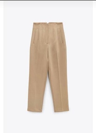 m Beden camel Renk Zara pensli kumaş pantalon 