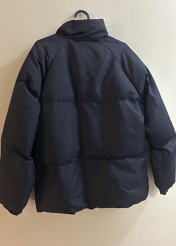 Lacivert Fermuarlı Erkek Kışlık Mont - Görsel 2