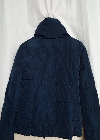 Fermuarlı Lacivert Kadın Ceket - Görsel 2