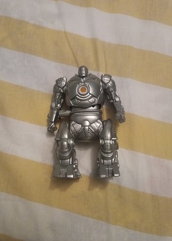 Gri Robot Aksiyon Figürü - Görsel 3