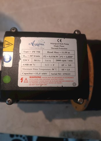 jakuzi pompası - Görsel 2