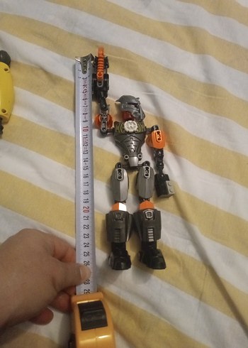 Gri Robot Aksiyon Figürü - Görsel 5