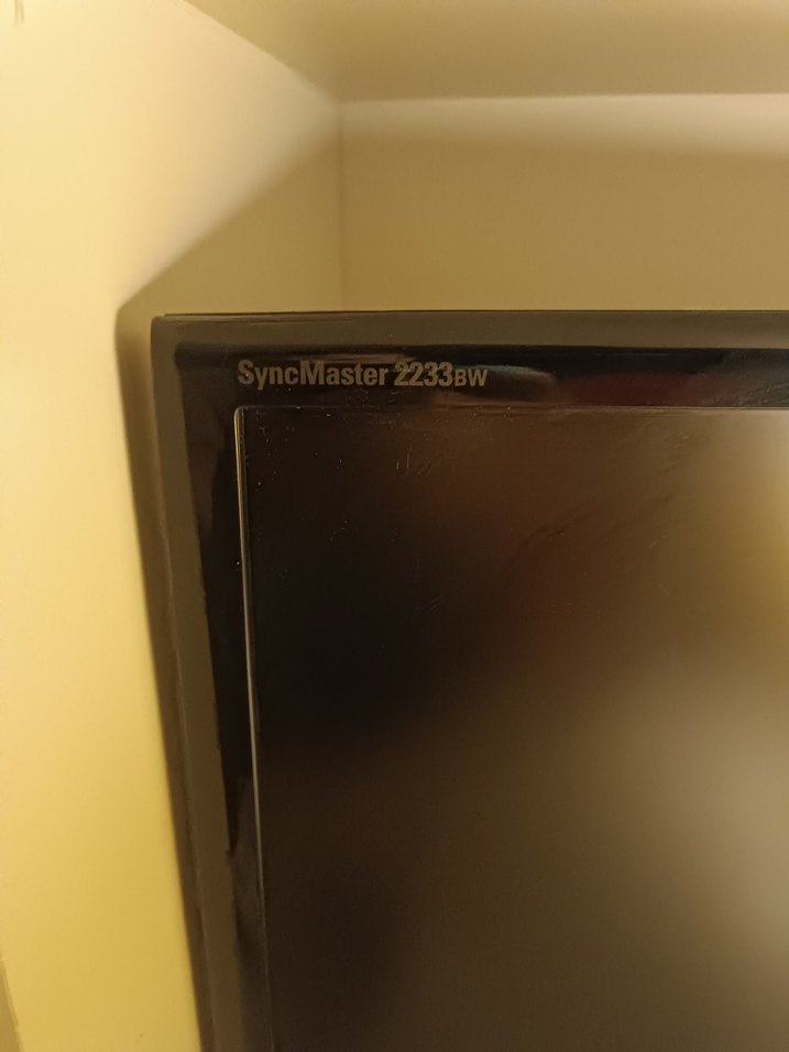 Siyah Samsung Monitör - Görsel 2