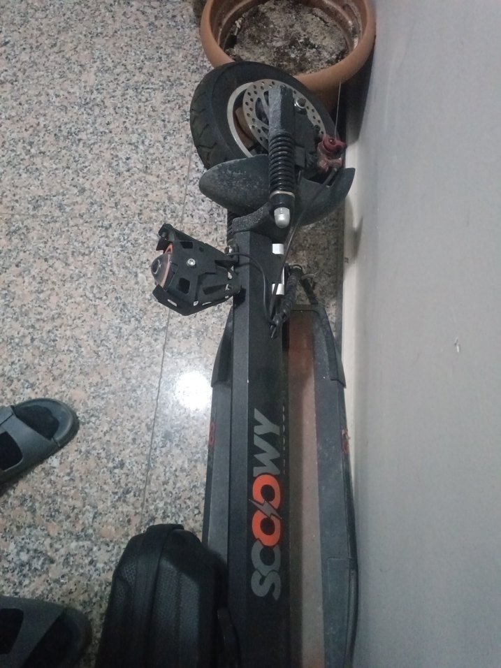 Siyah Çocuk Scooterı - Görsel 4