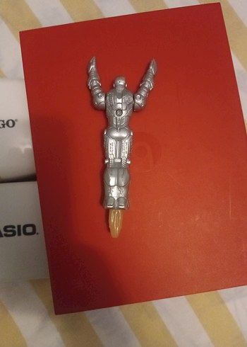 Gri Robot Figür Aksiyon Oyuncak - Görsel 2