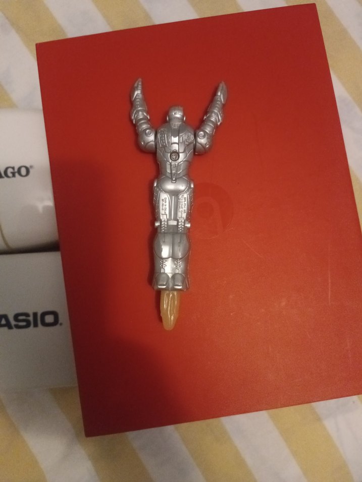 Gri Robot Figür Aksiyon Oyuncak - Görsel 2