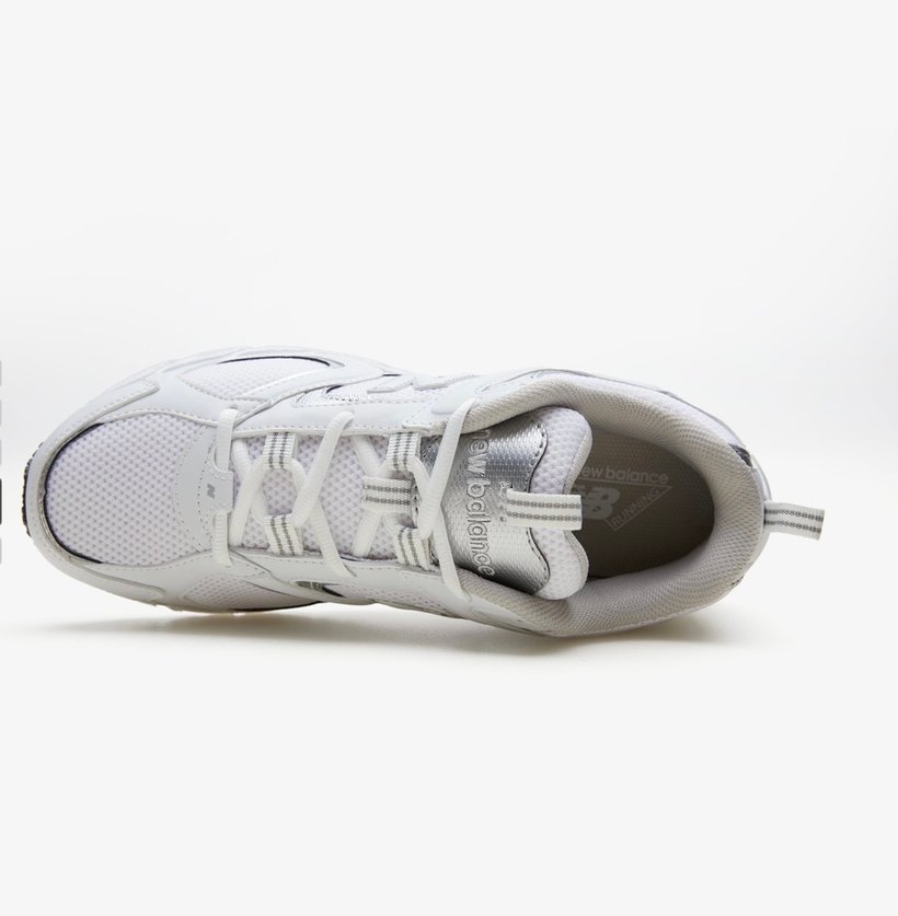 Beyaz New Balance Unisex Spor Ayakkabı - Görsel 2