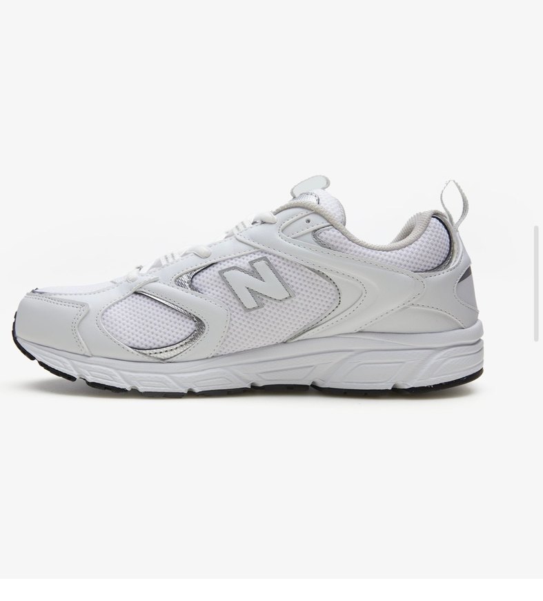 Beyaz New Balance Unisex Spor Ayakkabı - Görsel 3