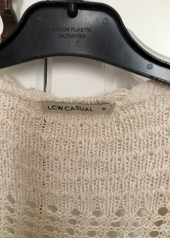 Bej Bohem Midi Triko Hırka - Görsel 3