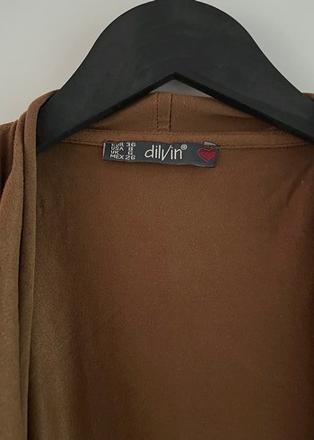 Kahverengi Süet Püsküllü Bohem Yelek - Görsel 2