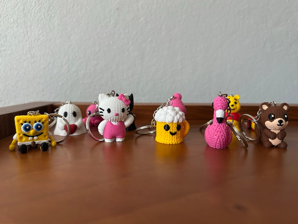 Sünger Bob Anahtarlık Figürü - Görsel 2