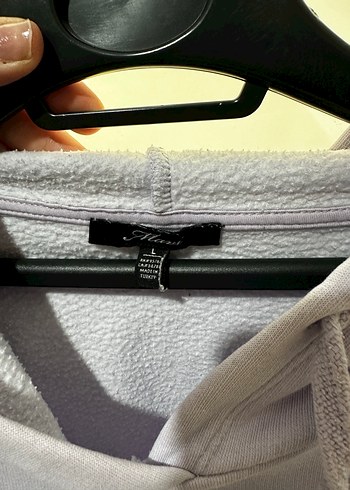 Mavi Baskılı Kapüşonlu Mor Sweatshirt - Görsel 2