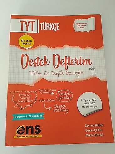 TYT Türkçe destek defterim ens