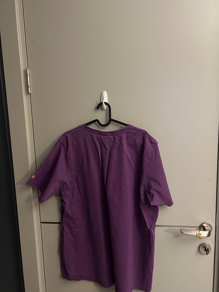 Mor LA Lakers Baskılı Erkek Tişört - Görsel 2