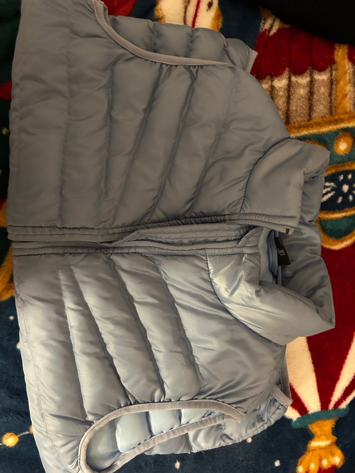 Gri Fermuarlı Kadın Yelek - Görsel 2