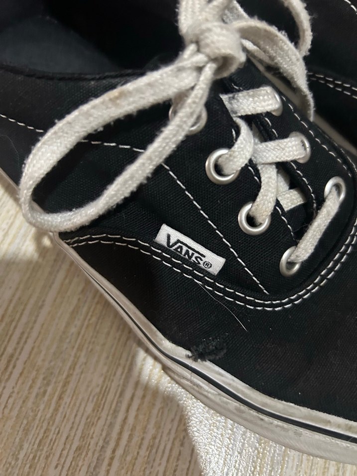 Siyah Bağcıklı Kadın Spor Ayakkabı - Görsel 2