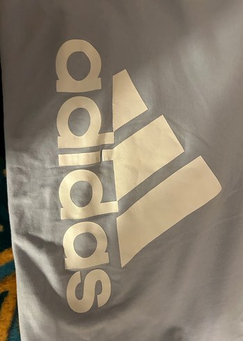 Erkek Çocuk Gri Kısa Kollu Adidas Tişört - Görsel 3