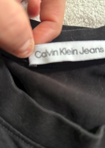 Kız Çocuk Siyah Calvin Klein Tişört - Görsel 3