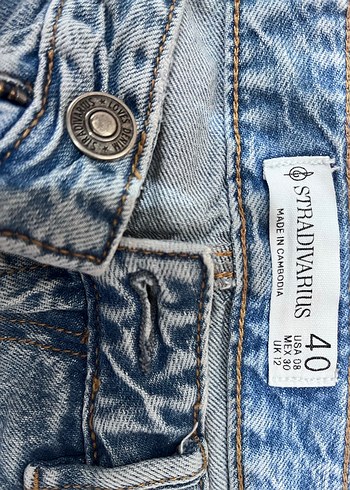Stradivarius Kadın Denim Pantolon - Görsel 2