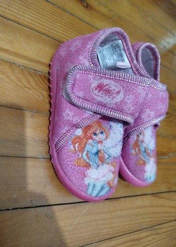 Kız Çocuk Pembe Sıcak Terlikler - Görsel 2